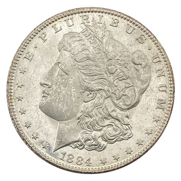 1884-CC Morgan Silver Dollar