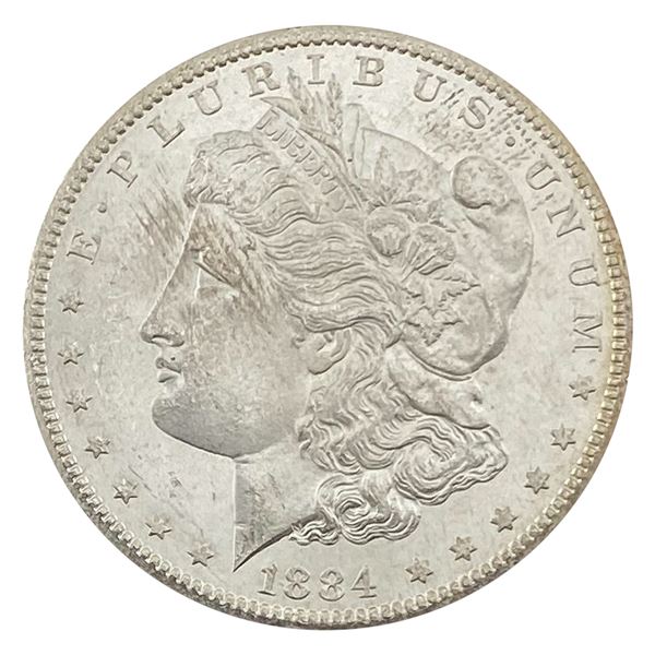 1884-CC Morgan Silver Dollar