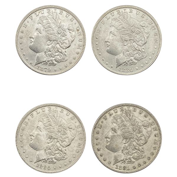 [4]1879-1881 Morgan Silver Dollar
