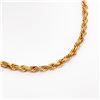 Image 2 : 10k yg 22 inch Rope Chain