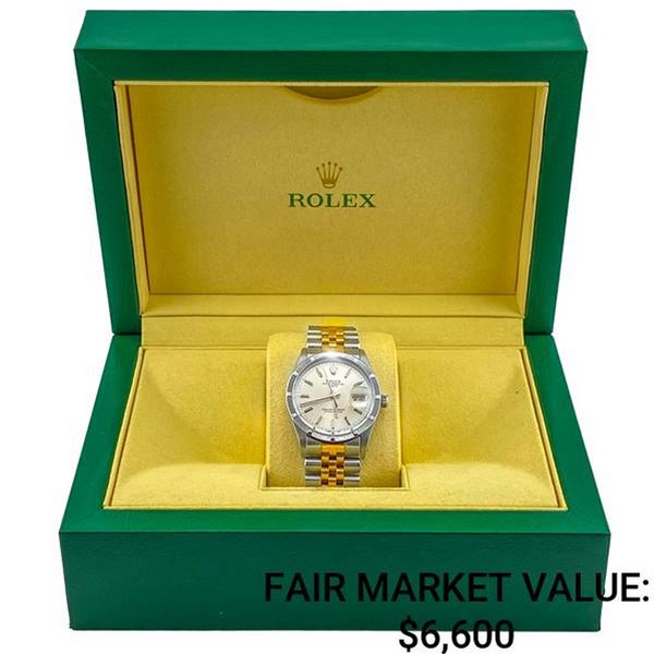 Rolex Datejust Men's 36mm 18kt YG Watch