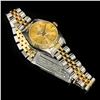 Image 5 : Rolex Lady Datejust Champagne Dial 18K Gold