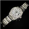 Image 4 : Rolex Date SS Mother of Pearl Dial W/ Dia & Dia B