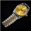 Image 4 : Rolex Datejust SS & 18K Gold Champagne Dial W/ Pa