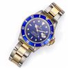 Image 6 : Men's Rolex Submariner SS & 18k Gold w/ Blue Dial