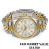 Men's Rolex Datejust SS & 18k Gold w/ Oyster Dial