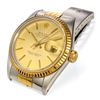 Image 9 : Men's Rolex Datejust SS & 18k Gold w/ Champagne Dial