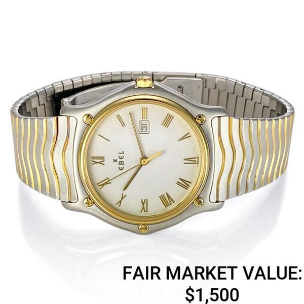 Men's Rolex Datejust SS & 18k Gold w/ Champagne Dial