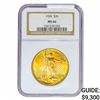 Image 1 : 1924 $20 Gold Double Eagle NGC MS66