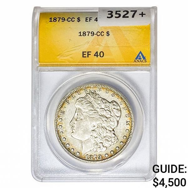 1879-CC Morgan Silver Dollar ANACS EF40