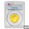 Image 1 : 2016-W 1/2oz Gold 50C Walking Liberty PCGS SP70