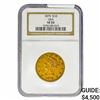 Image 1 : 1879 $10 Gold Eagle NGC VF35 GSA