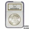 Image 1 : 1884-CC Morgan Silver Dollar NGC MS66