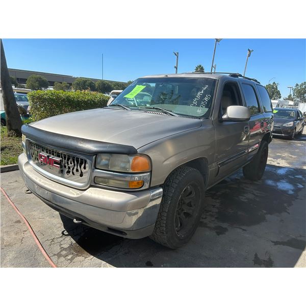 2001 Gmc Yukon