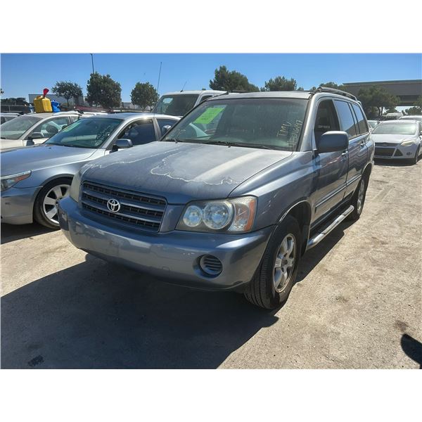 2001 Toyota Highlander