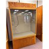 Image 1 : Wooden Display Cabinet