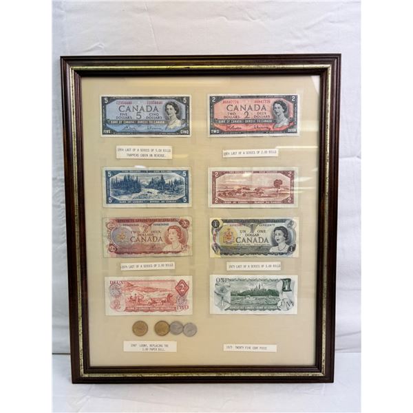 Assortment of Canadian Coins and Currency