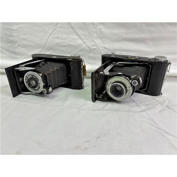 2 Vintage Folding Cameras