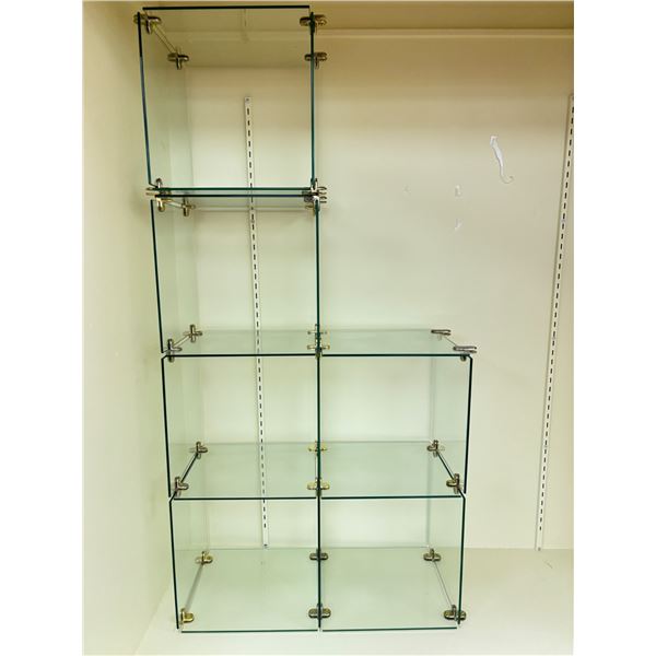 Glass Display Cubes