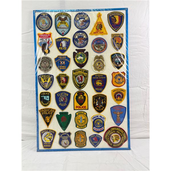 Police Patch Collection