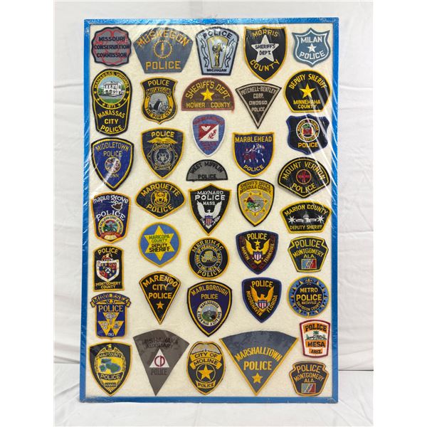 American Police Patches