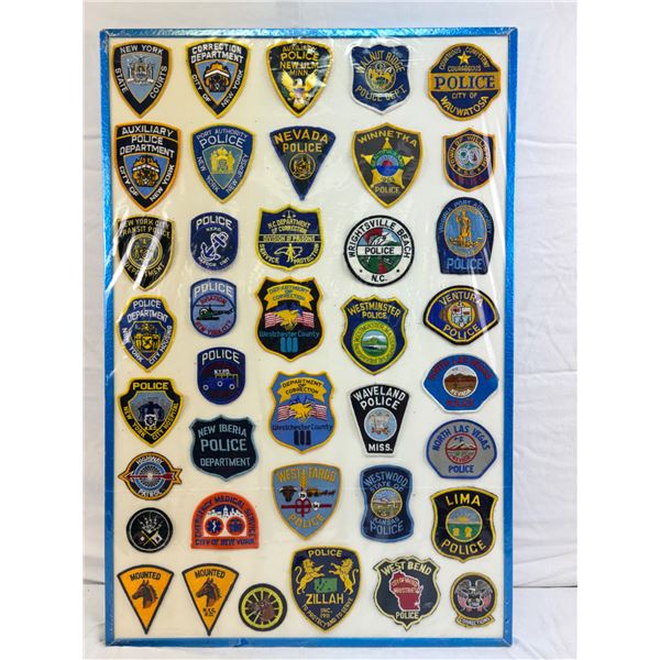 American Police Patches