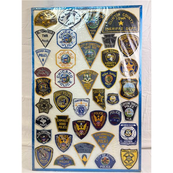 American Enforcement Patches