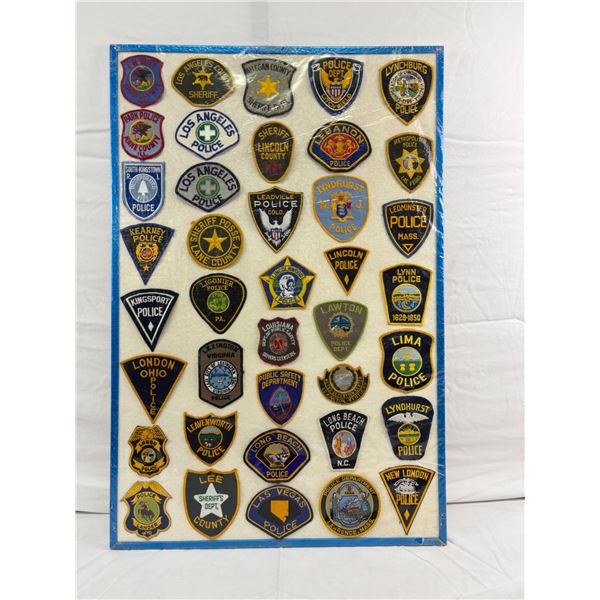 American Police Patches
