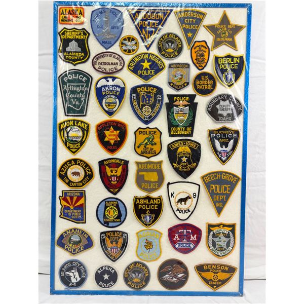 American Police Patches