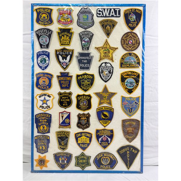 American Police Patches