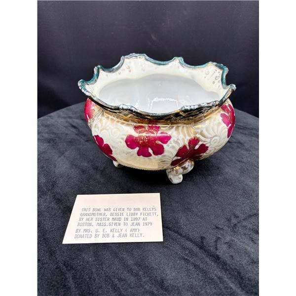 Antique Footed Bowl