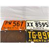 Image 2 : Vintage Alberta License Plates