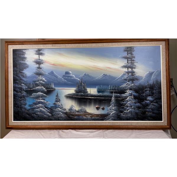 Winter Painting by Joyce