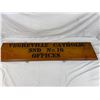 Image 1 : Wooden Vegreville Sign