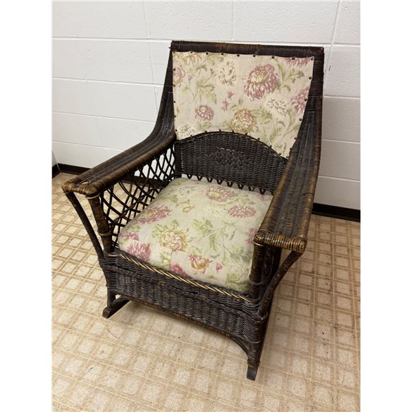 1920 Wicker Rocking Chair