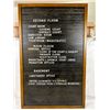 Image 1 : Wooden Directory Sign