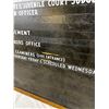 Image 2 : Wooden Directory Sign
