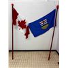 Image 1 : Canadian and Provincial Flags