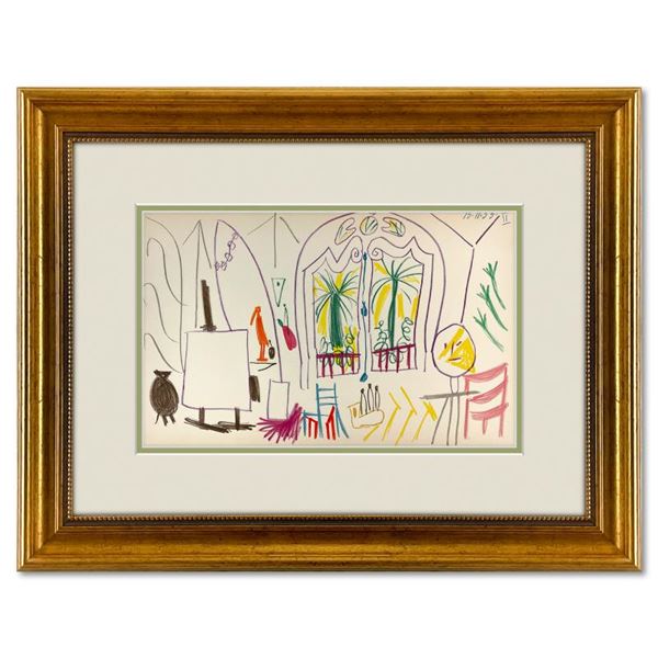 Pablo Picasso (1881-1973) "Carnet de Californie 15.11.55-II" Print Lithograph