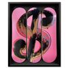 Image 1 : Andy Warhol (1928-1987) "Dollar Sign Pink" Print Mixed Media on Board