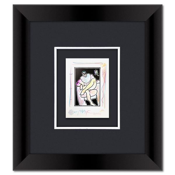 Peter Max Original Mixed Media on Paper