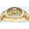 Image 7 : Rolex Ladies 18K Yellow Gold Champagne Index President Wristwatch