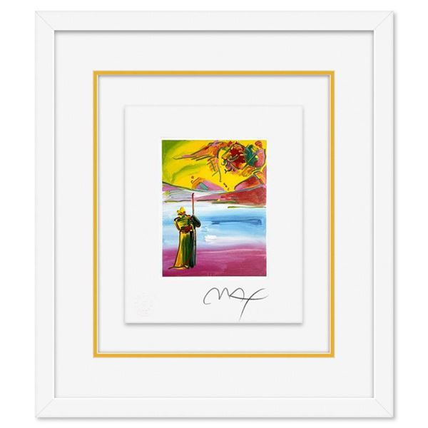 Peter Max "Sage and Profile" Limited Edition Lithograph on Paper
