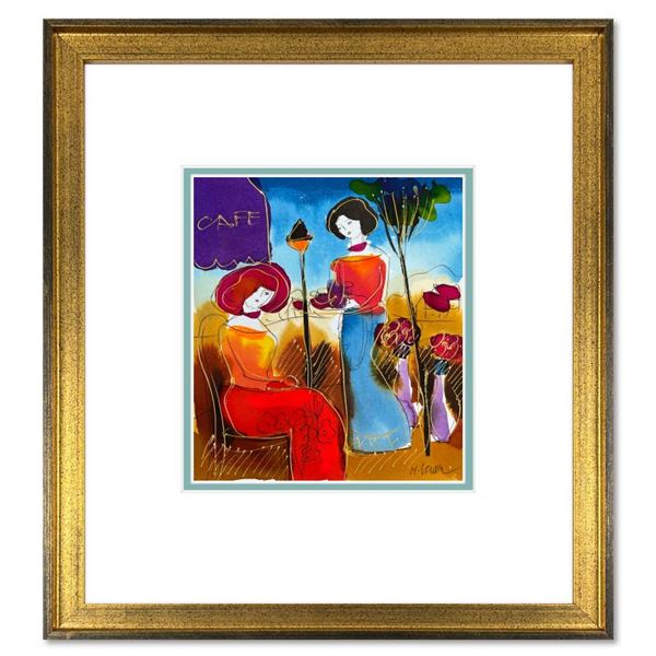 Moshe Leider Original Mixed Media on Paper