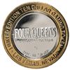 Image 2 : .999 Silver Four Queens Casino Hotel Las Vegas $10 Limited Edition Gaming Token