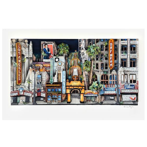 Linnea Pergola "After the Santa Anas" Limited Edition Giclee on Paper