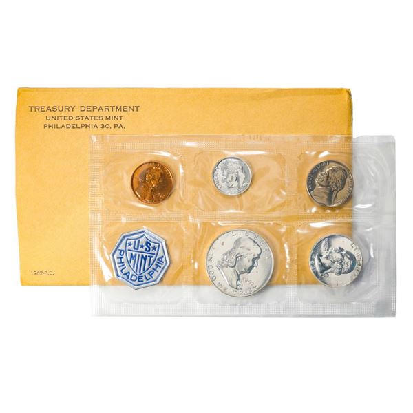1962 (5) Coin Proof Set in Envelope