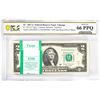 Image 1 : Pack of 2017A $2 Federal Reserve STAR Notes Chicago Fr.1941-G* PCGS Gem UNC 66PPQ