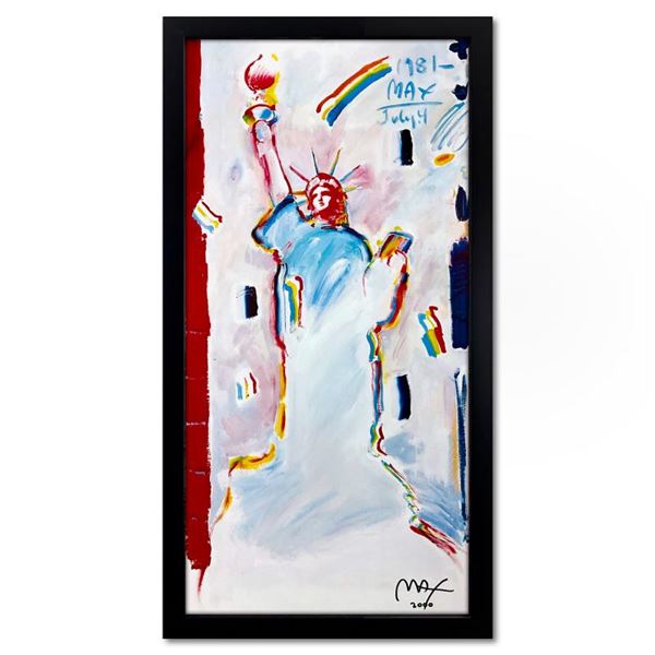 Peter Max "Statue of Liberty II" Poster Lithograph on Paper