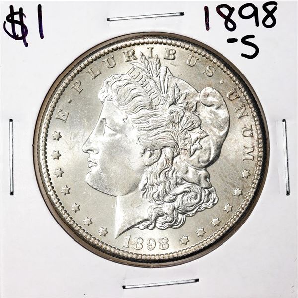 1898-S $1 Morgan Silver Dollar Coin